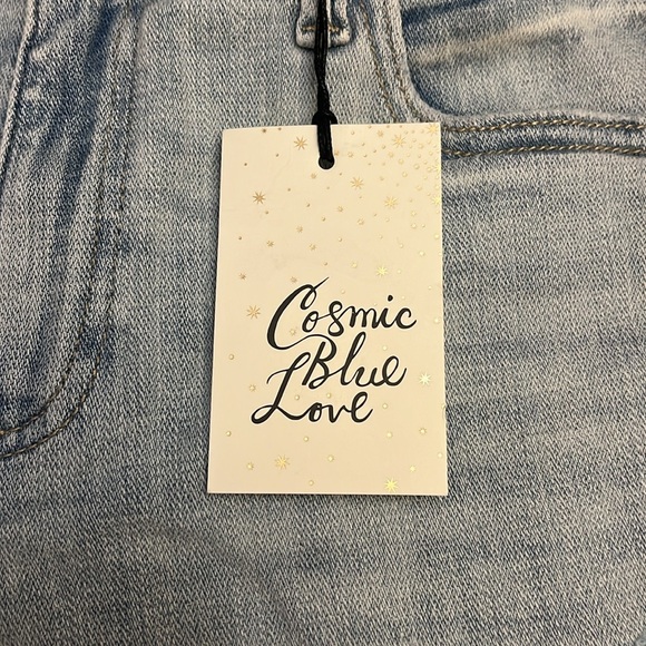 Cosmic Blue Jean shorts - Picture 5 of 11